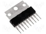TDA1519 Integrated circuit, 2x6W power amplifier SIL09